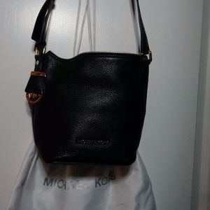 Michael Kors black leather Bag